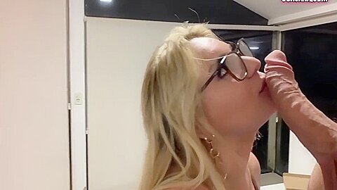 Beautiful Wonderful Busty And Hot Blonde Plays Seduction Game With Gifted Tattooed!