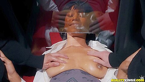 Lewd Ebony Milf Mind-blowing Porn Video